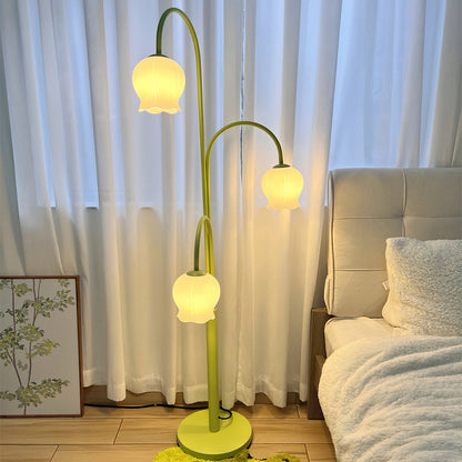Bell Orchid Floor Lamp, view 4