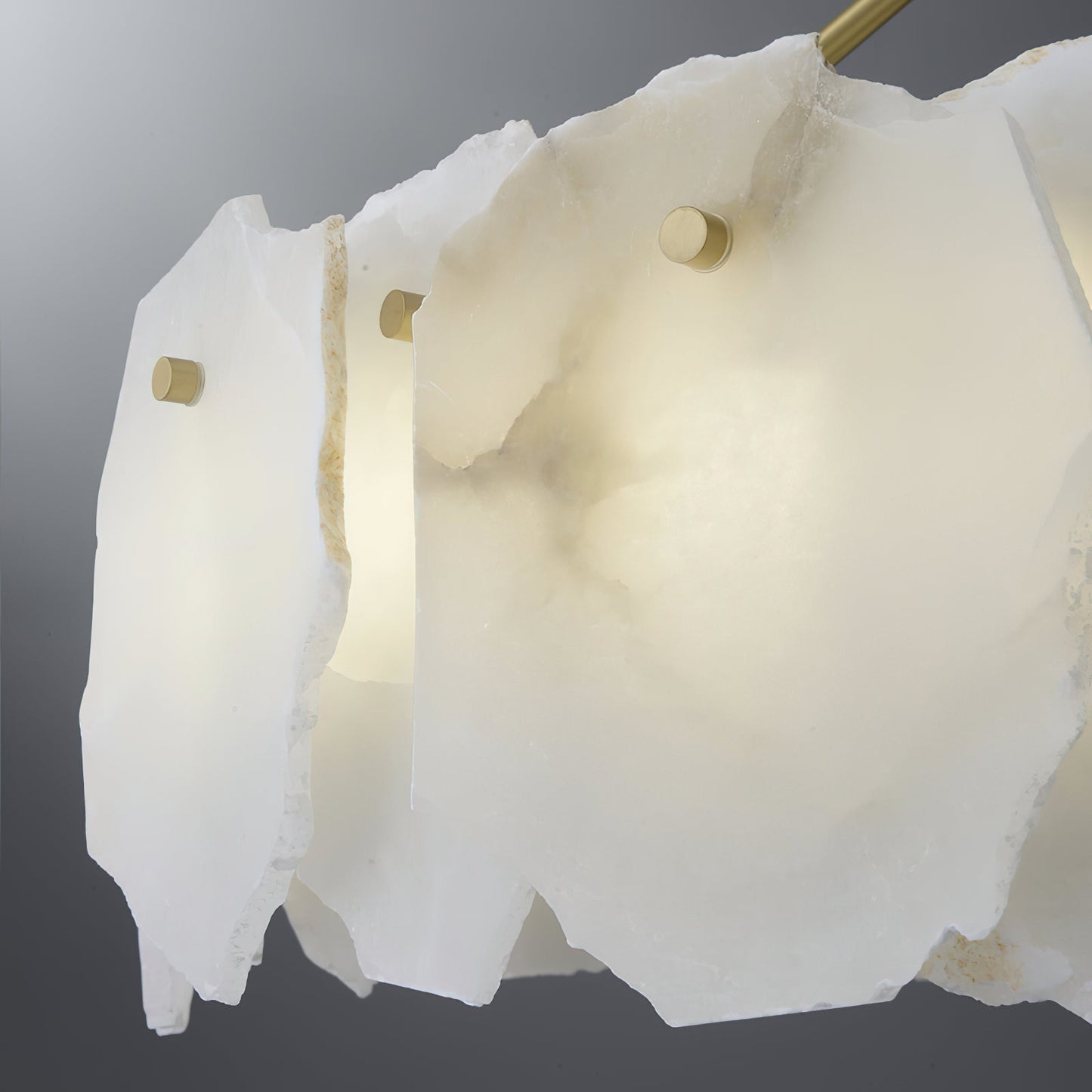 Burton Alabaster Chandelier, view 19