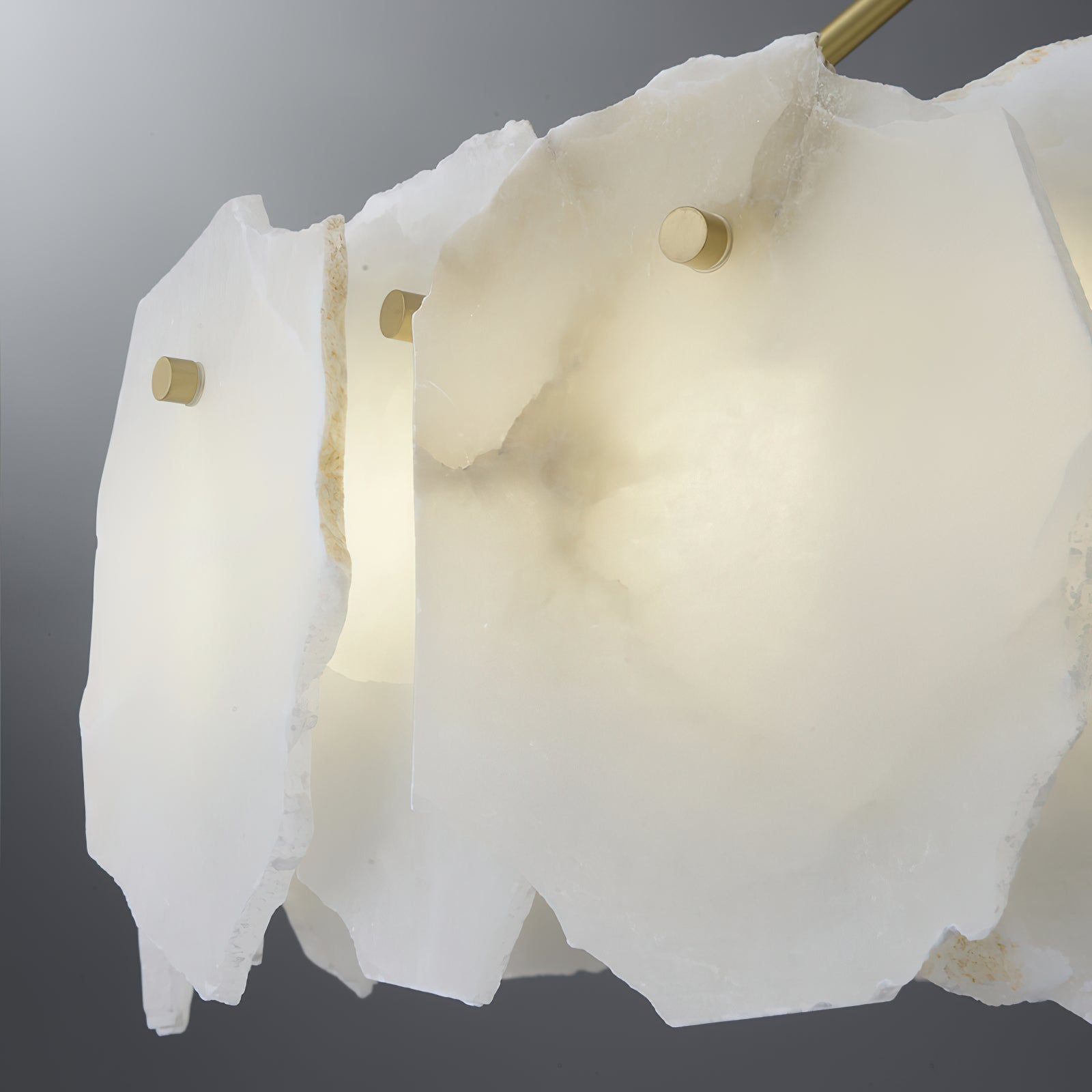 Burton Alabaster Chandelier, view 19