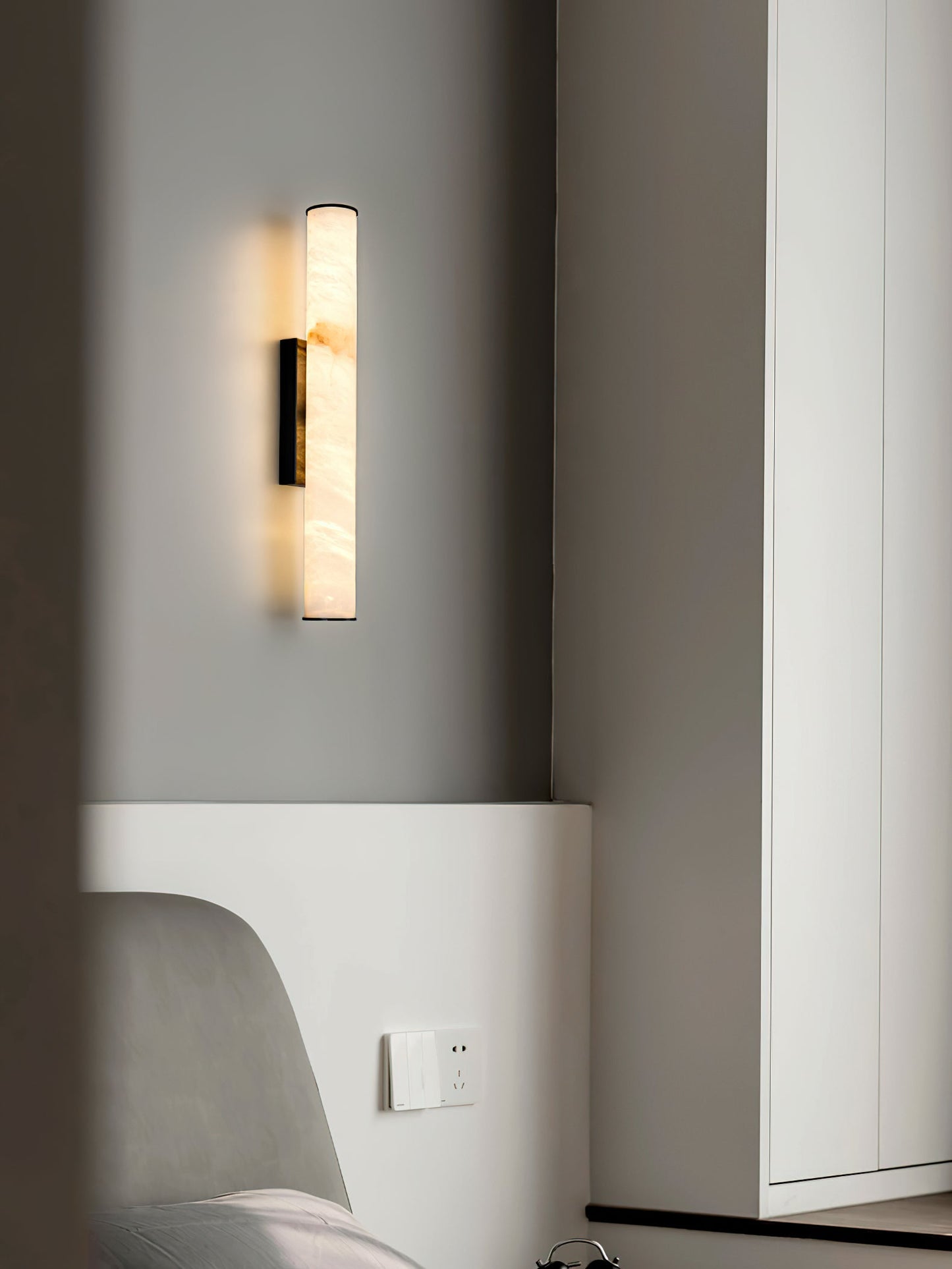 Callisto Alabaster Sconce – Dimmable, view 11
