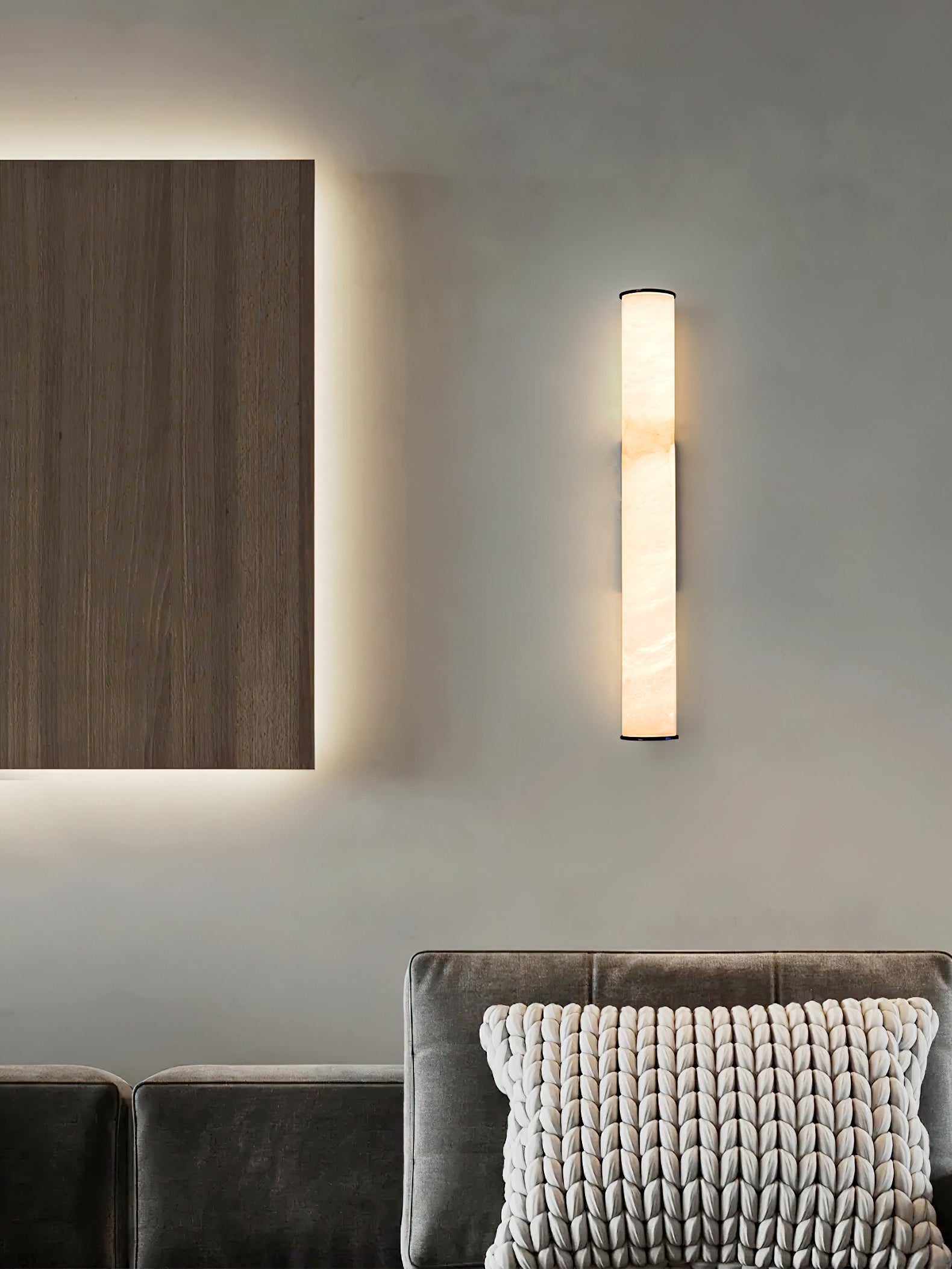Callisto Alabaster Sconce – Dimmable, view 12