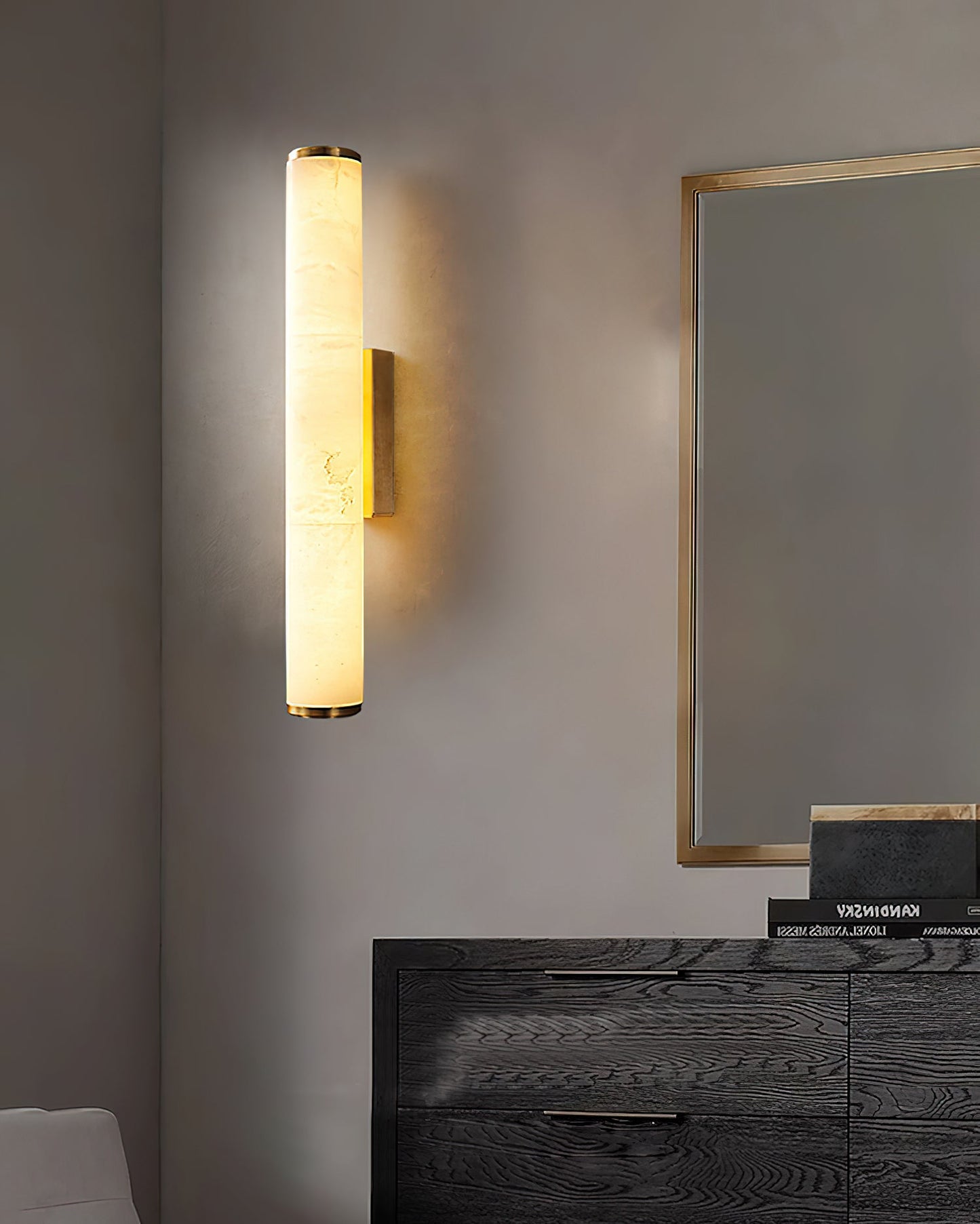 Callisto Alabaster Sconce – Dimmable, view 14