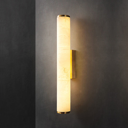 Callisto Alabaster Sconce – Dimmable