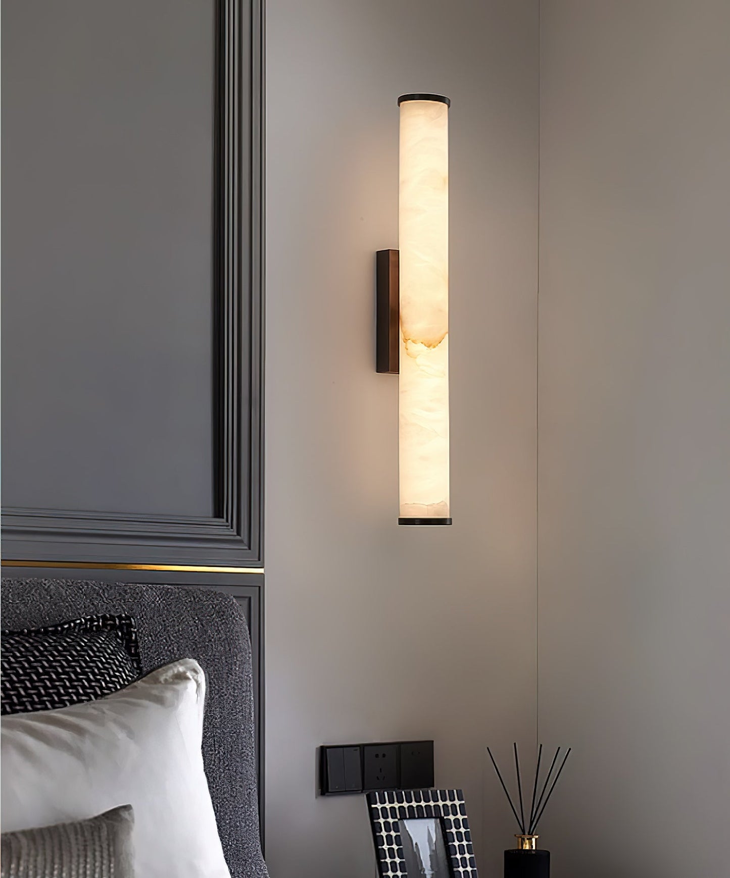 Callisto Alabaster Sconce – Dimmable, view 23