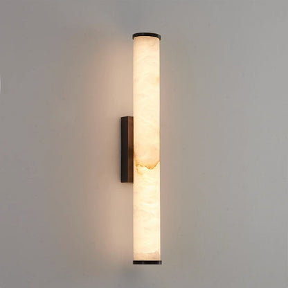 Callisto Alabaster Sconce – Dimmable, detail