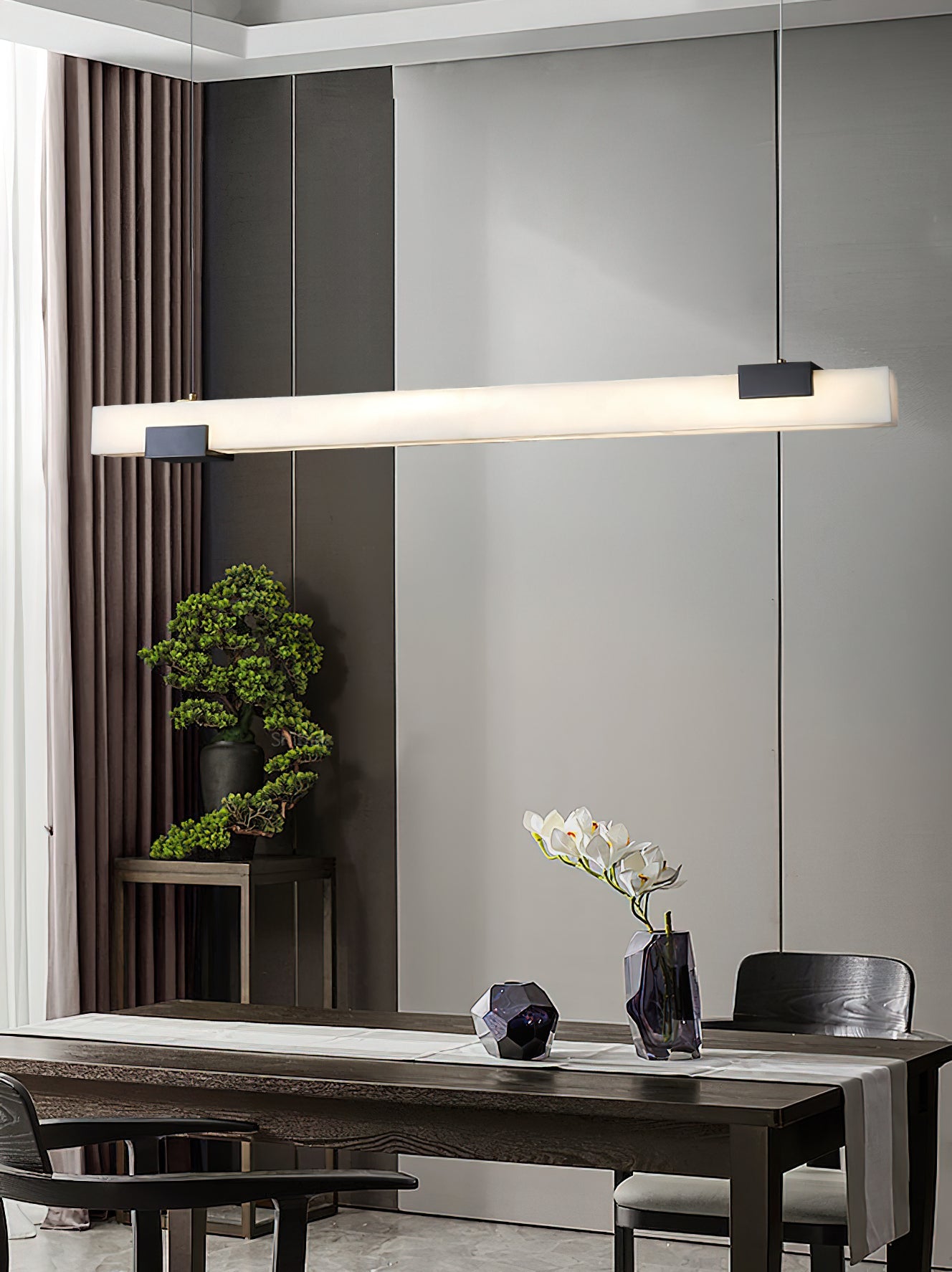 Cary Alabaster Pendant Light, view 9