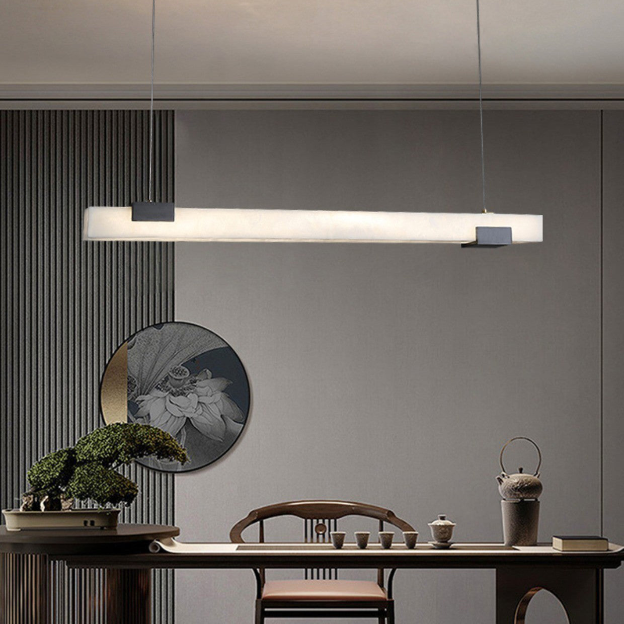 Cary Alabaster Pendant Light, view 5