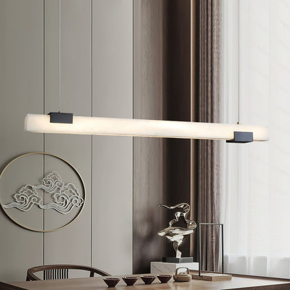 Cary Alabaster Pendant Light, alternate view