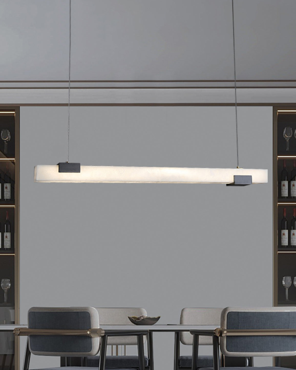 Cary Alabaster Pendant Light, view 6