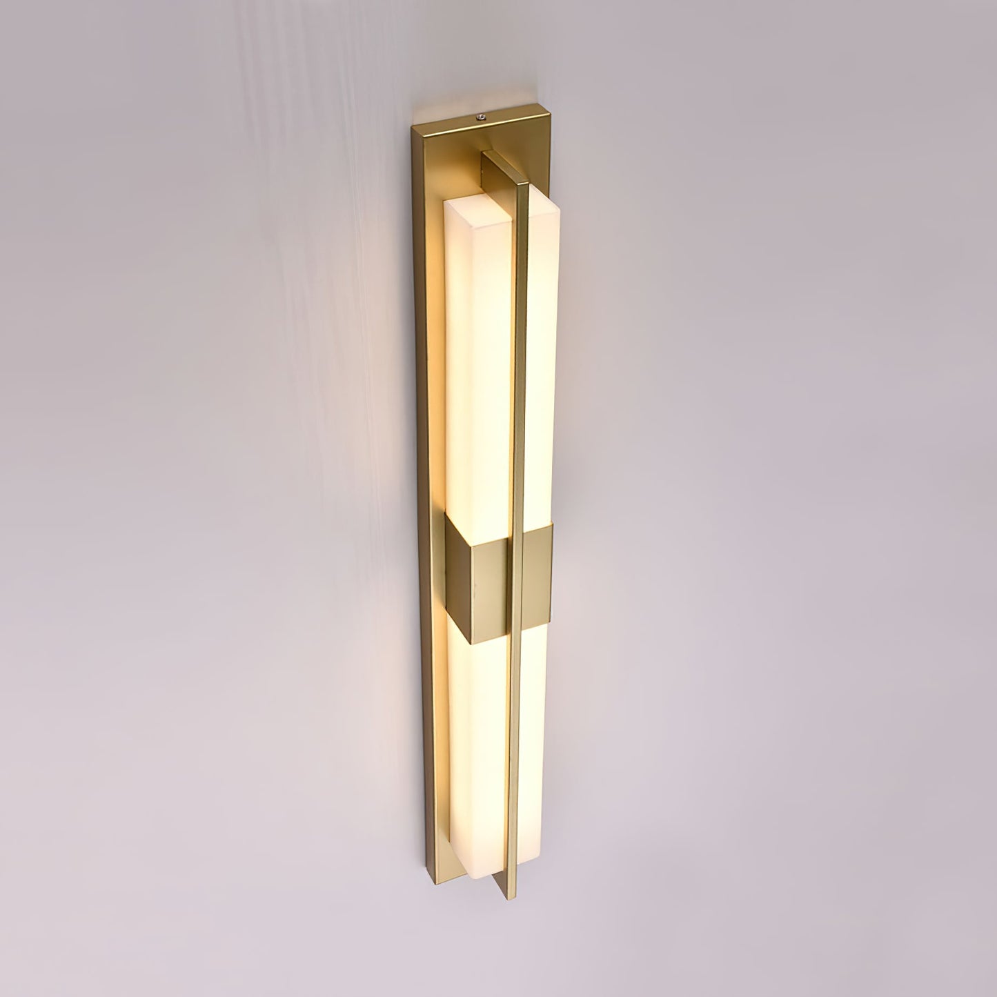 Cecily LED Alabaster Sconce, view 21