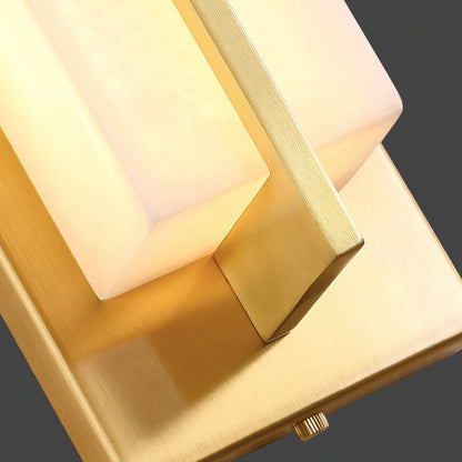 Cecily LED Alabaster Sconce, view 23