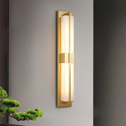 Cecily LED Alabaster Sconce, detail