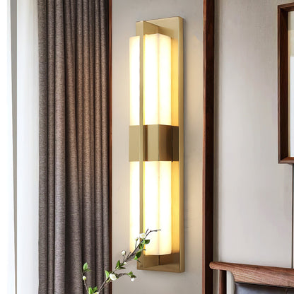 Cecily LED Alabaster Sconce, alternate view