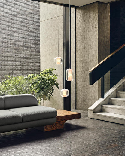 Glass Alabaster Pendant Lamp, view 29