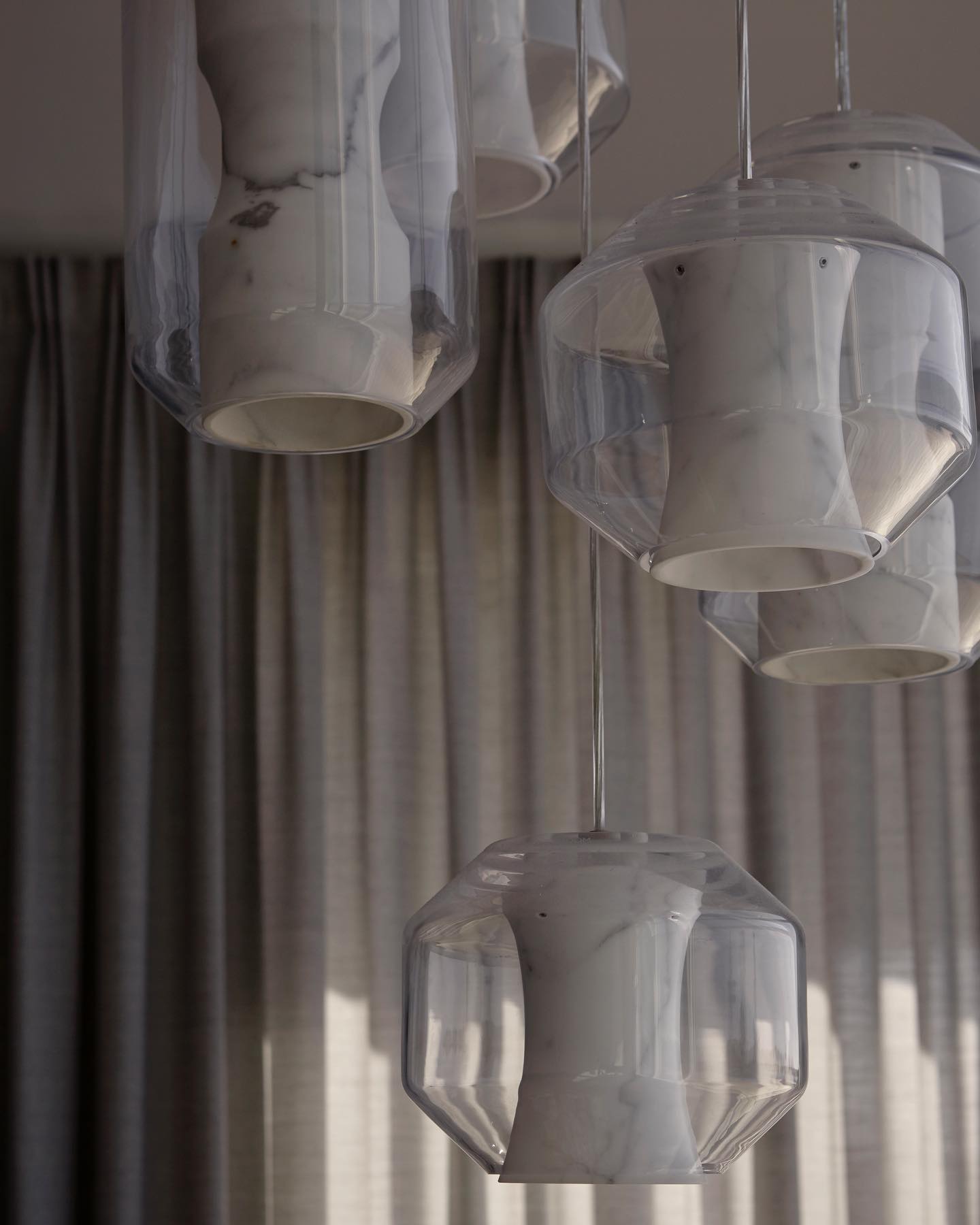 Glass Alabaster Pendant Lamp, view 31