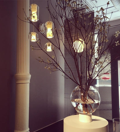 Glass Alabaster Pendant Lamp, view 33