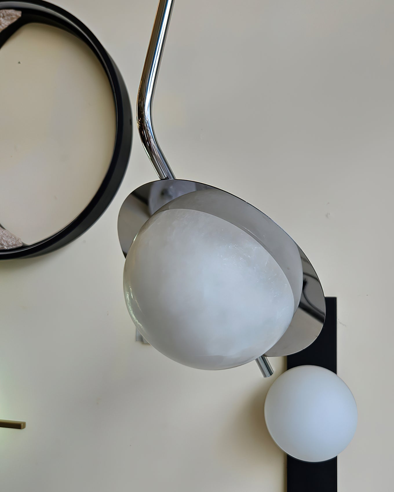 Chic Luminance Alabaster Pendant Light, view 13