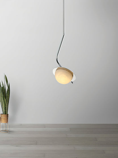 Chic Luminance Alabaster Pendant Light, view 6