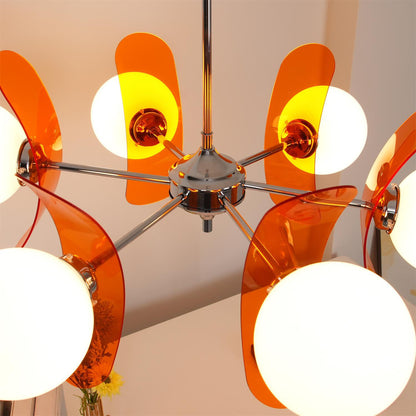 Coloured Sputnik Chandelier – Dimmable, view 38