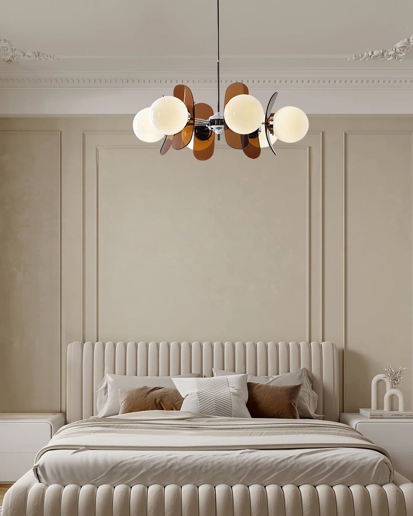 Coloured Sputnik Chandelier – Dimmable, view 25