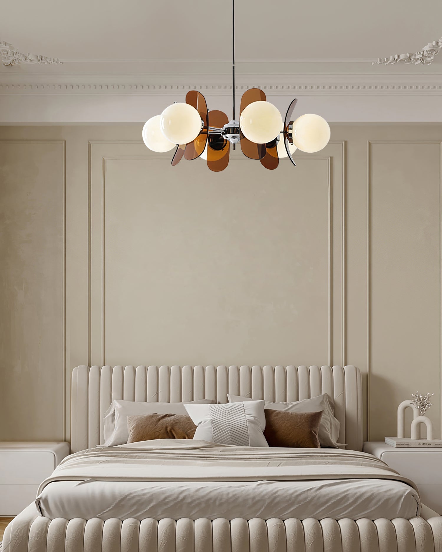 Coloured Sputnik Chandelier – Dimmable, view 25