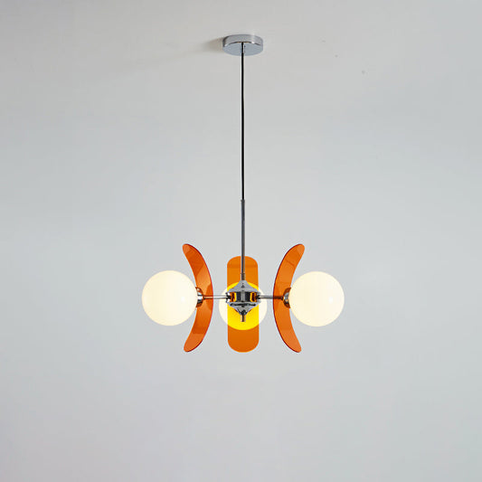 Coloured Sputnik Chandelier – Dimmable