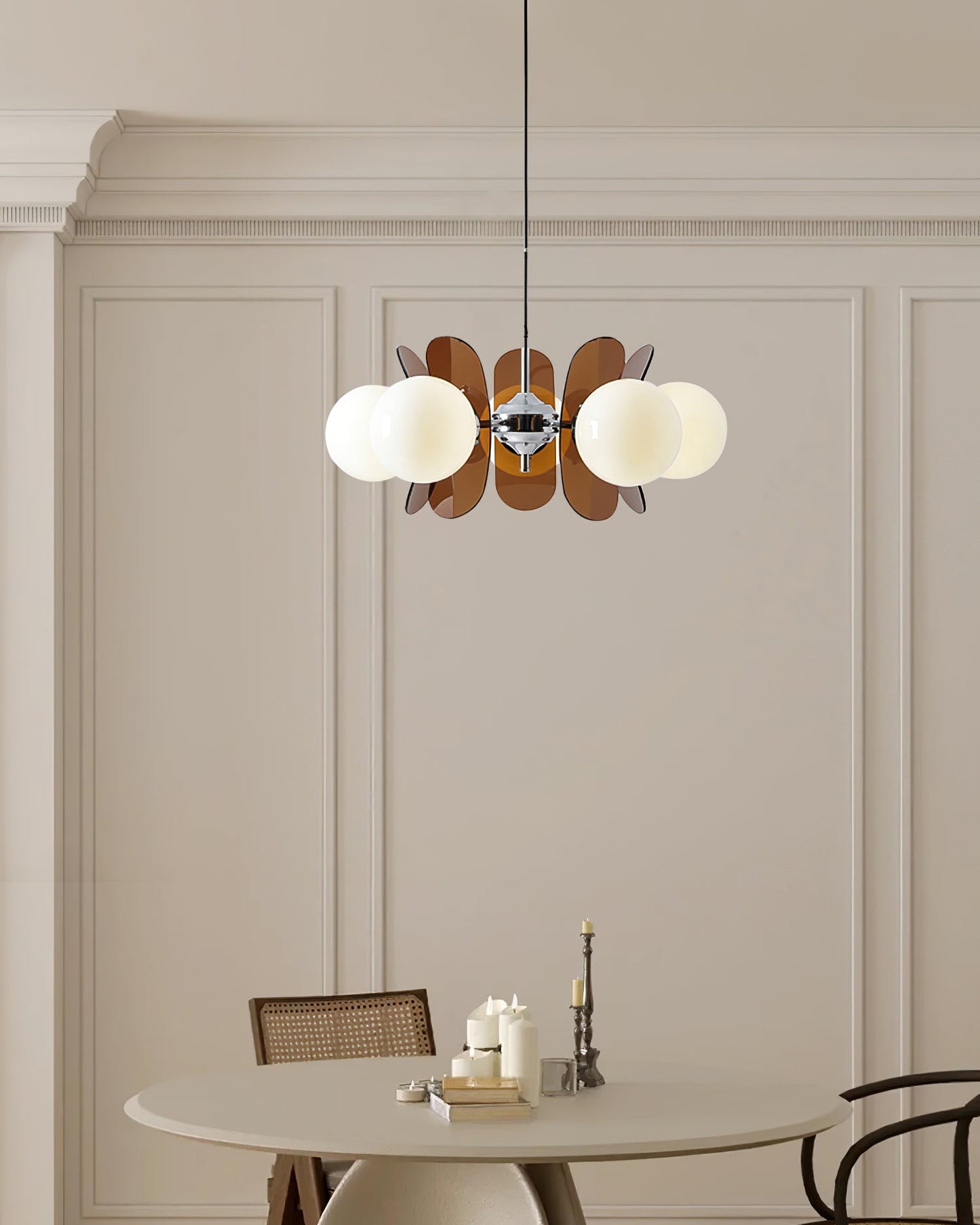 Coloured Sputnik Chandelier – Dimmable, view 28