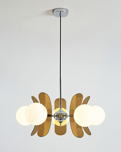 Coloured Sputnik Chandelier – Dimmable, view 33