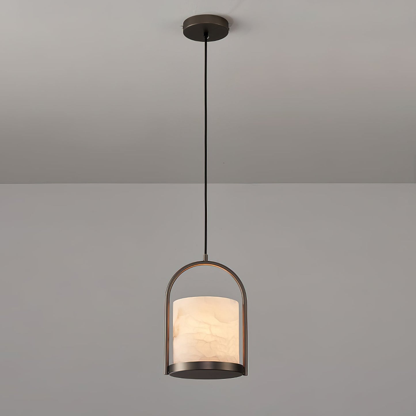 Cortland Alabaster Pendant Light, view 9