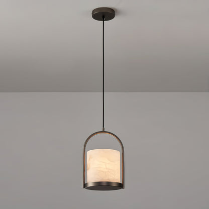 Cortland Alabaster Pendant Light, view 9