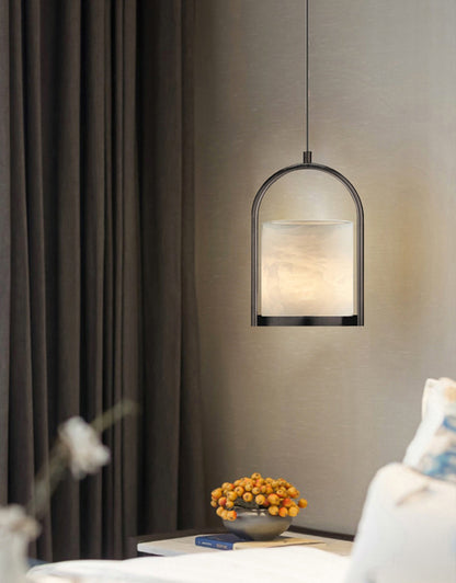 Cortland Alabaster Pendant Light, view 6