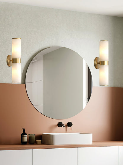 Crestmoor Vanity Alabaster Sconce, view 10