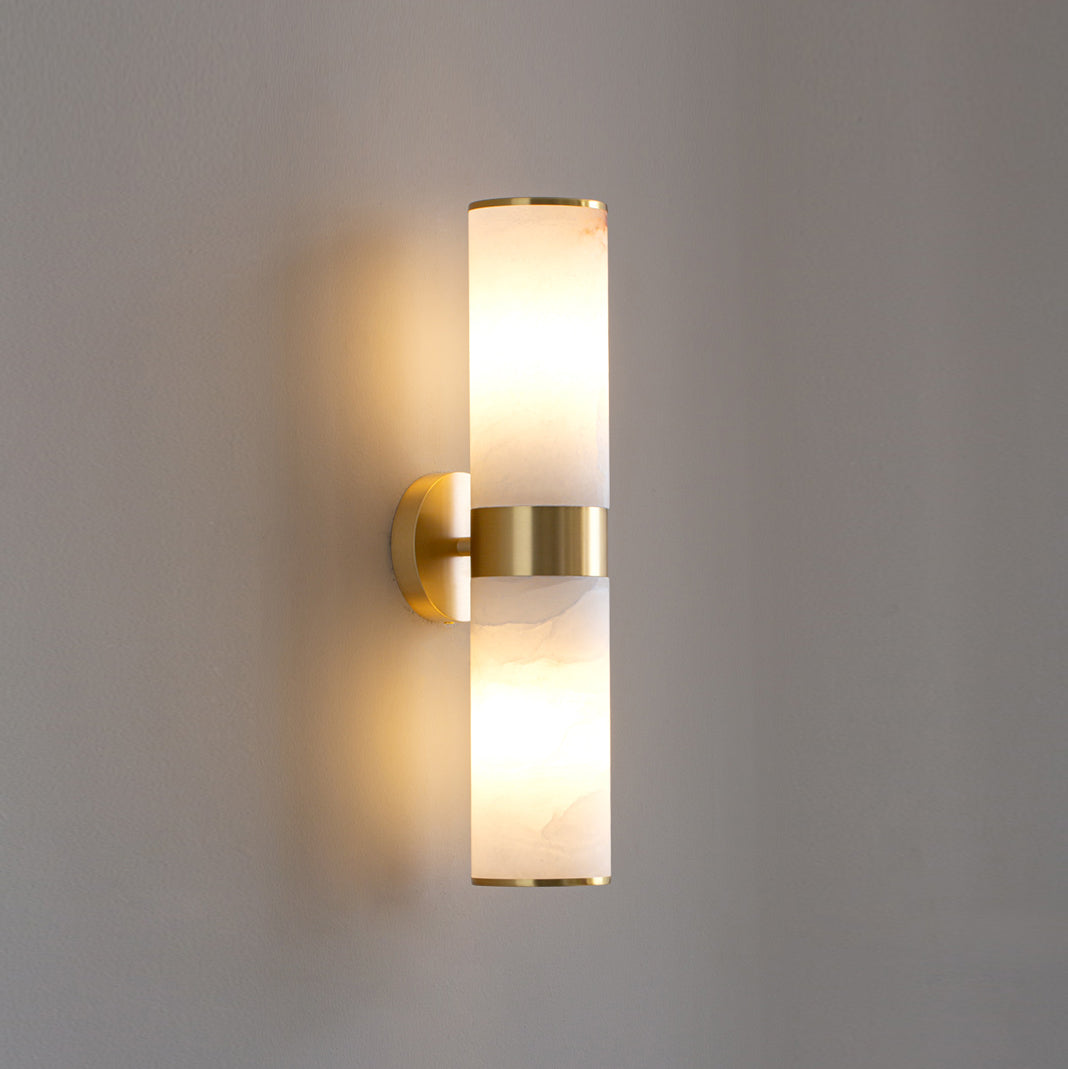 Crestmoor Vanity Alabaster Sconce