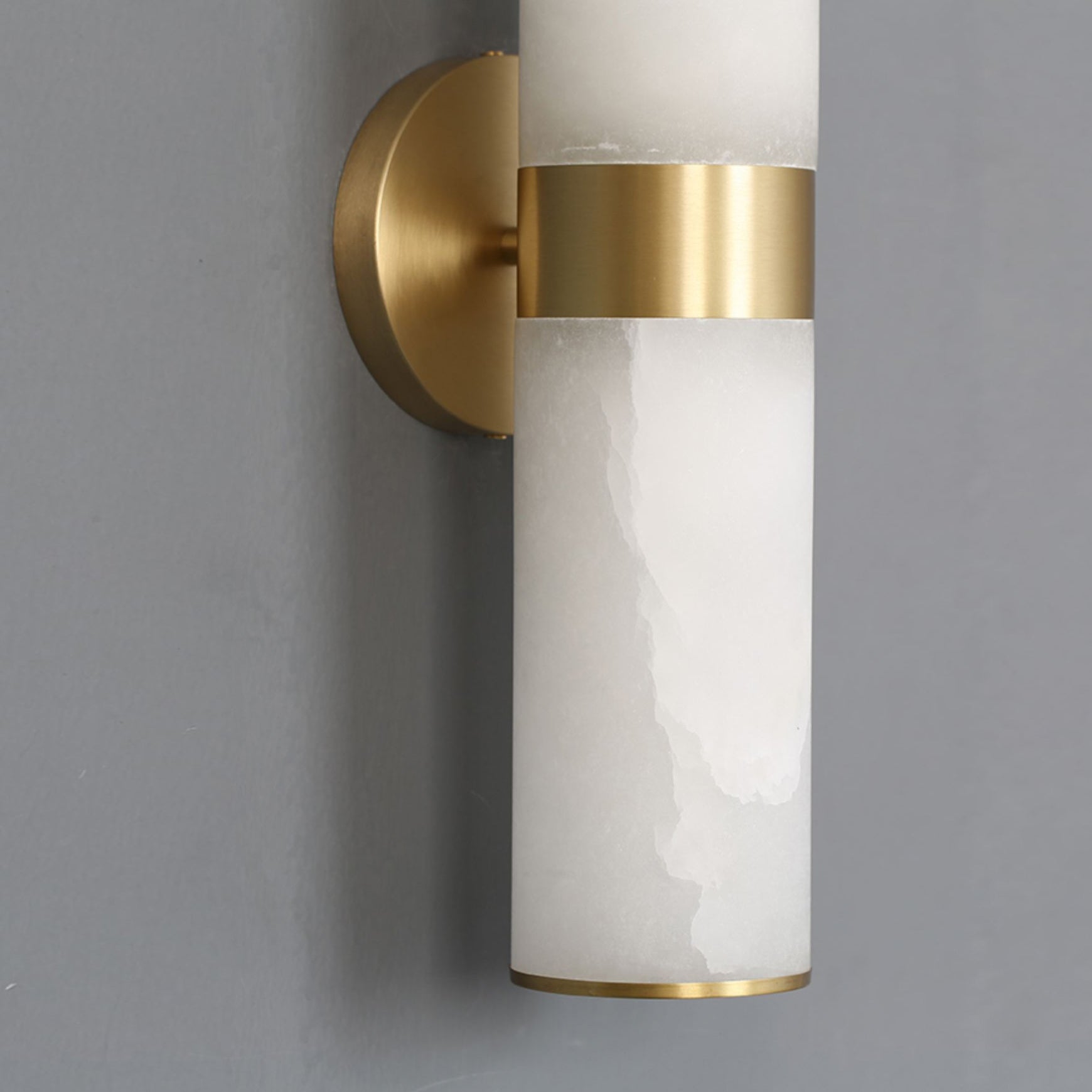 Crestmoor Vanity Alabaster Sconce, view 25