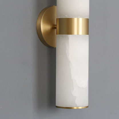 Crestmoor Vanity Alabaster Sconce, view 25