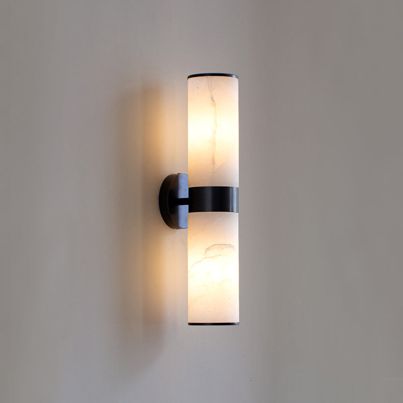 Crestmoor Vanity Alabaster Sconce, alternate view