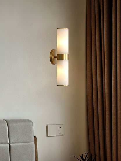 Crestmoor Vanity Alabaster Sconce, view 8