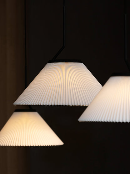 Demare Pleated Pendant Lamp, view 18