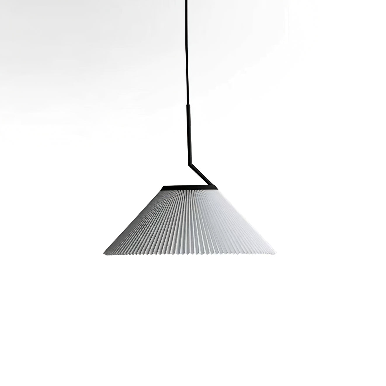 Demare Pleated Pendant Lamp, alternate view