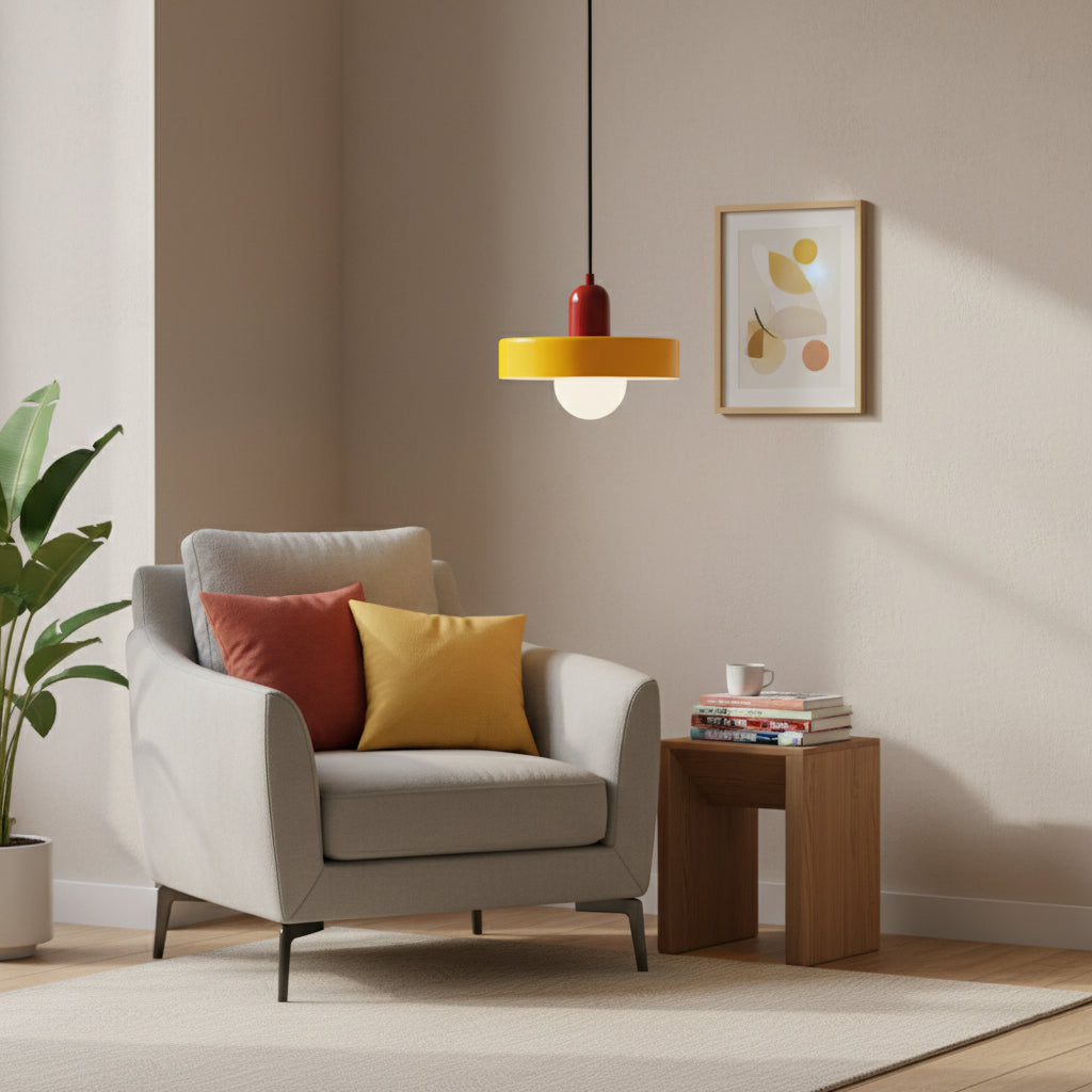 Disc Orb Pendant Lamp, alternate view
