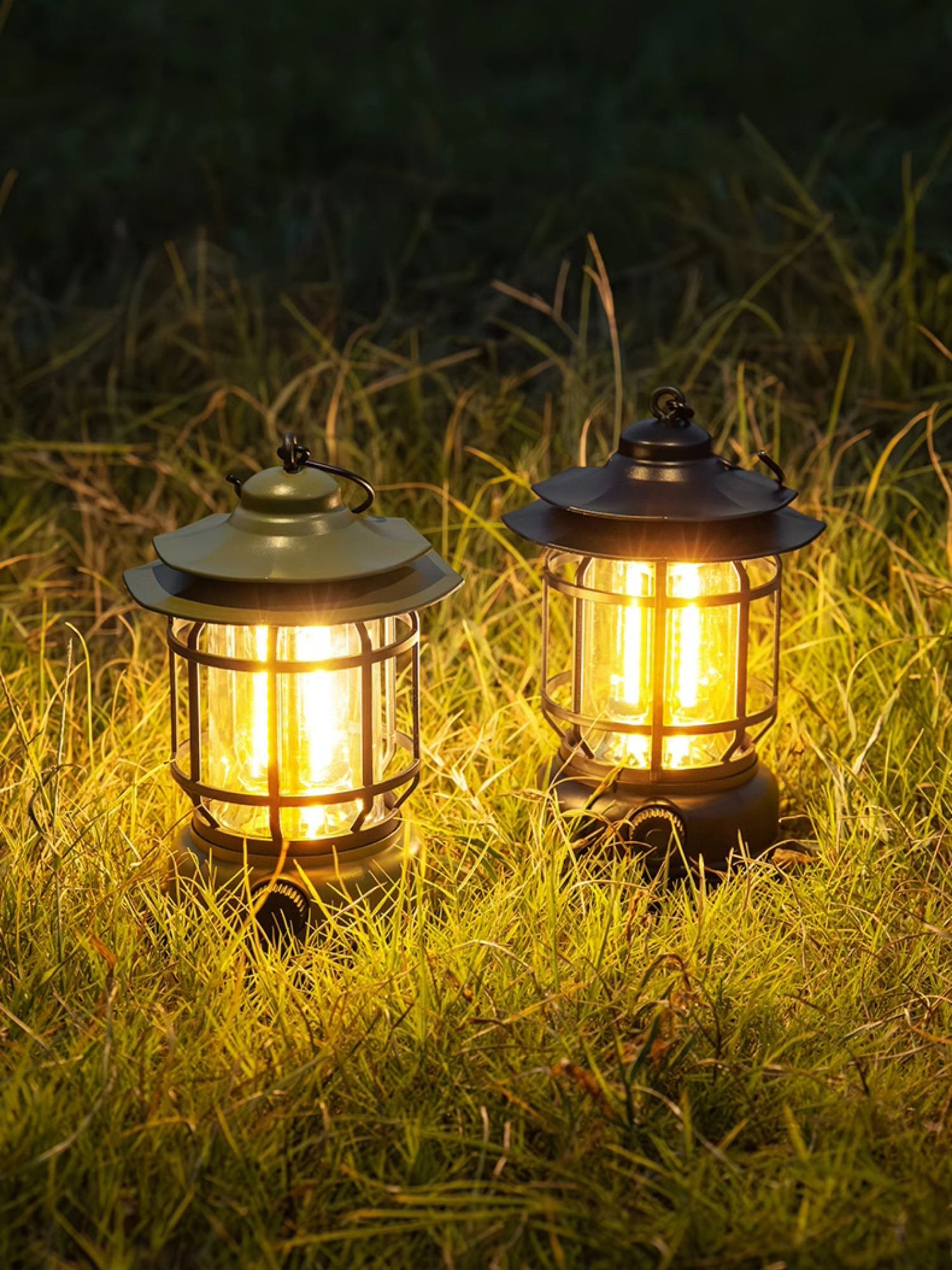 Lantern Outdoor Camping Table Lamp with built-in battery, view 5
