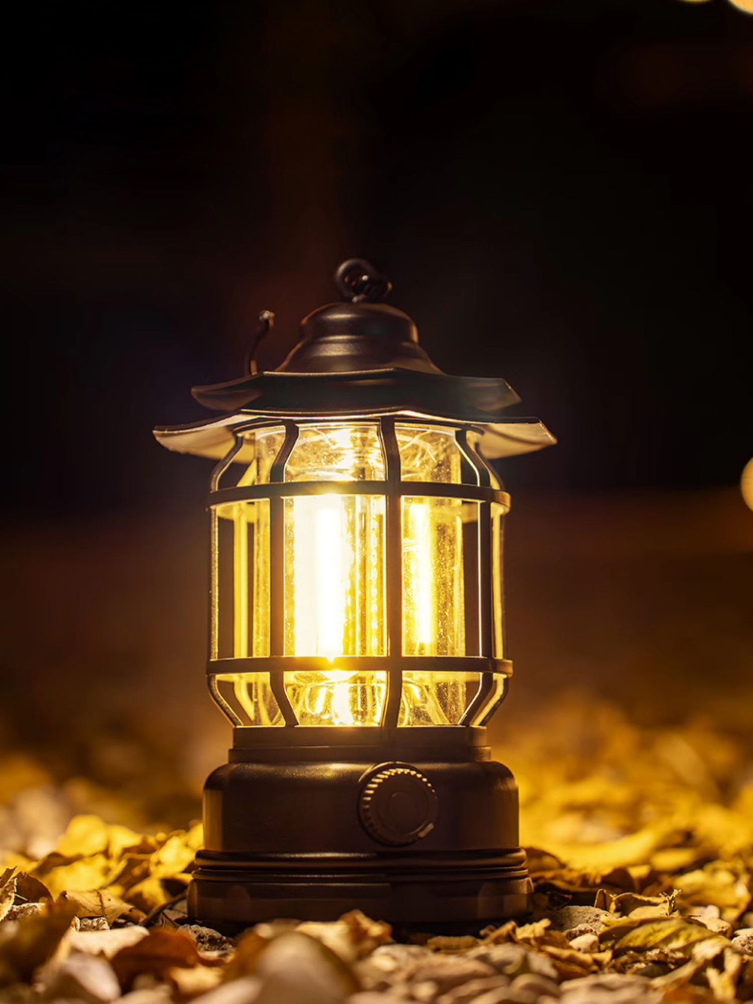 Lantern Outdoor Camping Table Lamp with built-in battery, view 7
