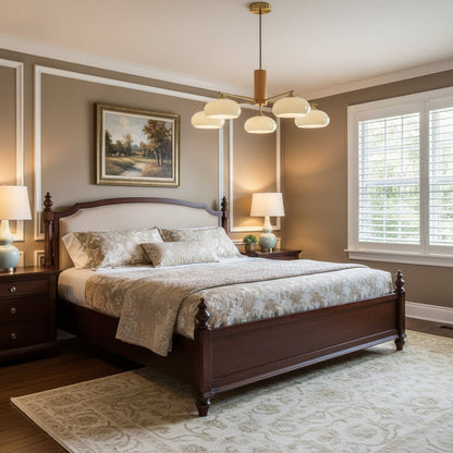 Elliptical Persimmon Chandelier, view 12