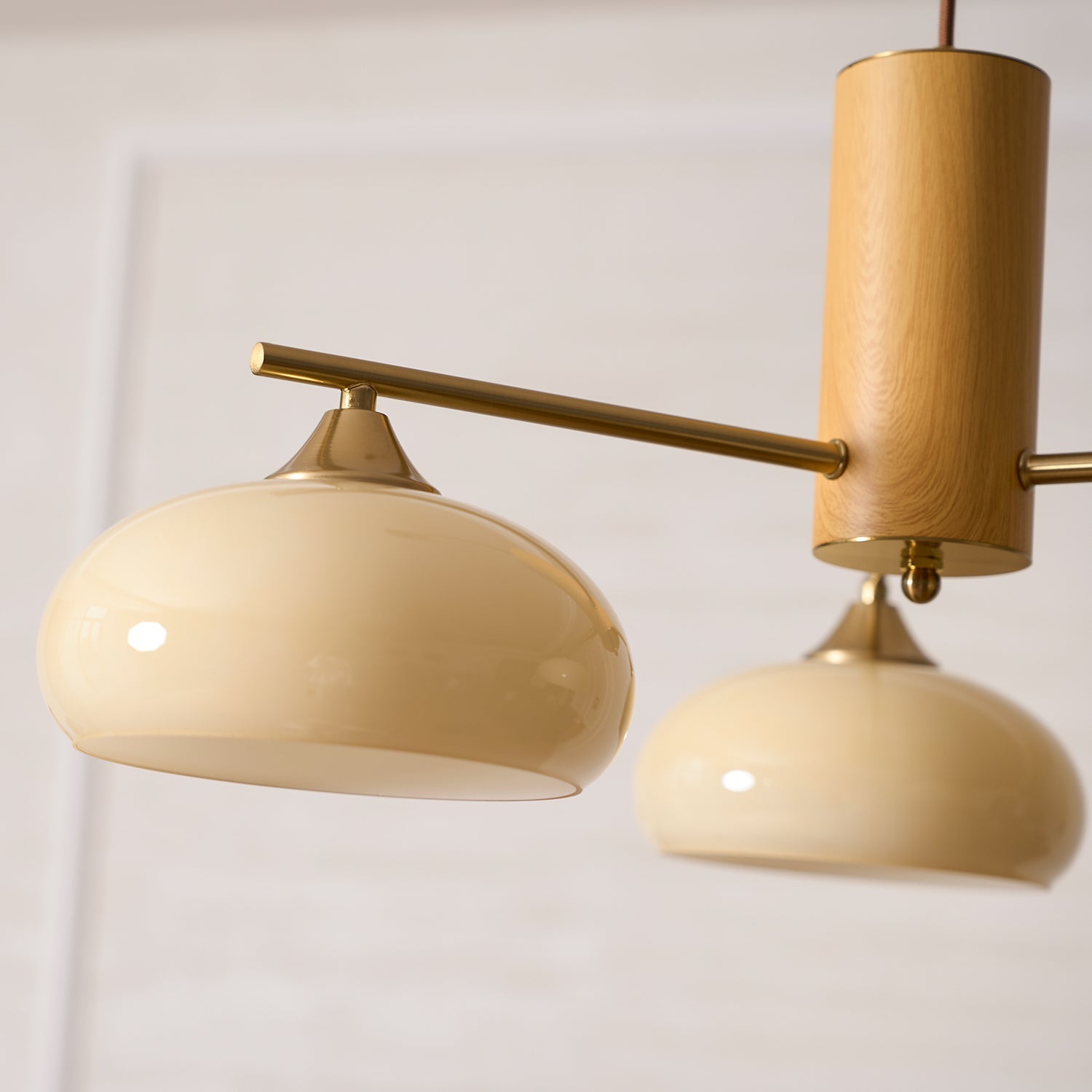Elliptical Persimmon Chandelier, view 48
