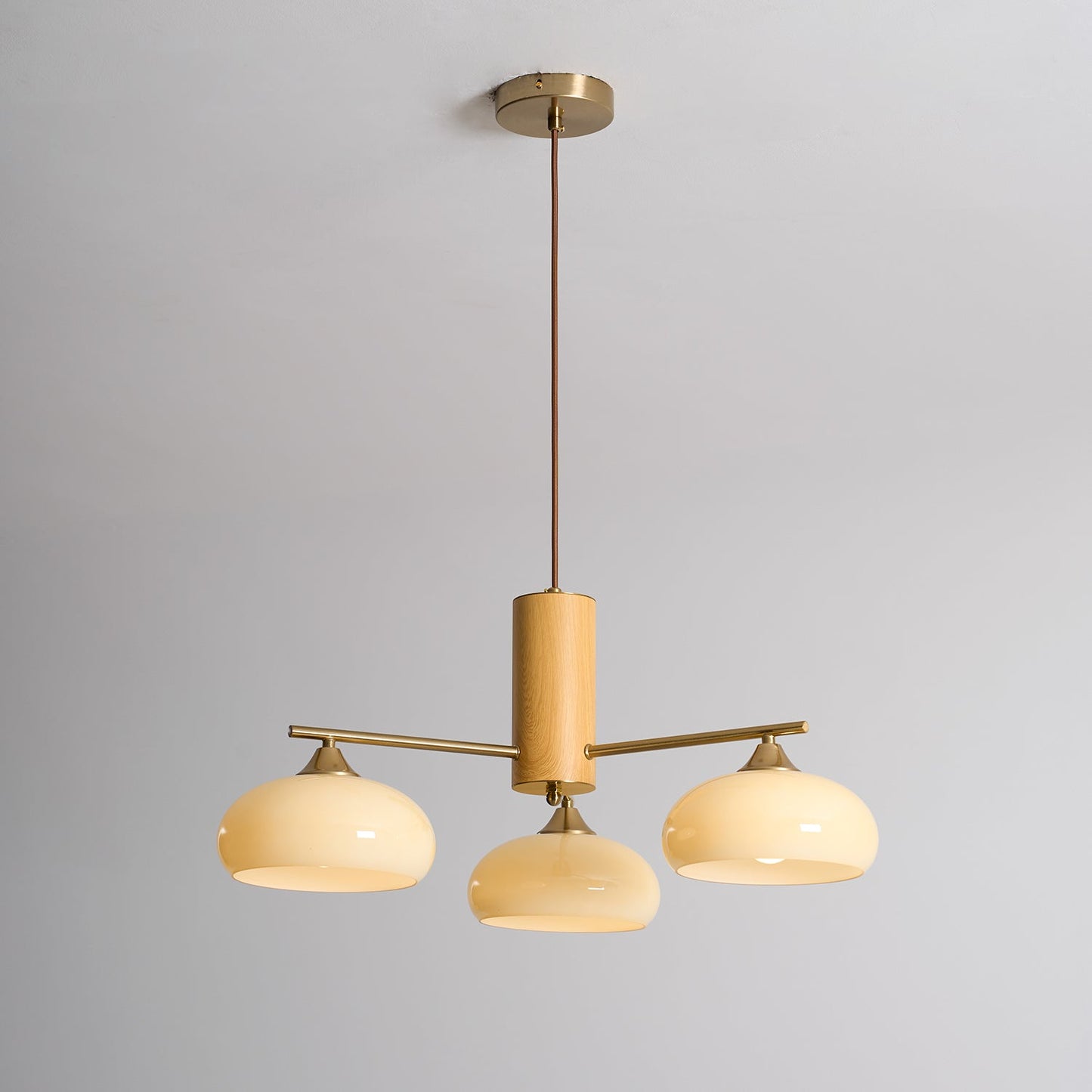 Elliptical Persimmon Chandelier, view 49
