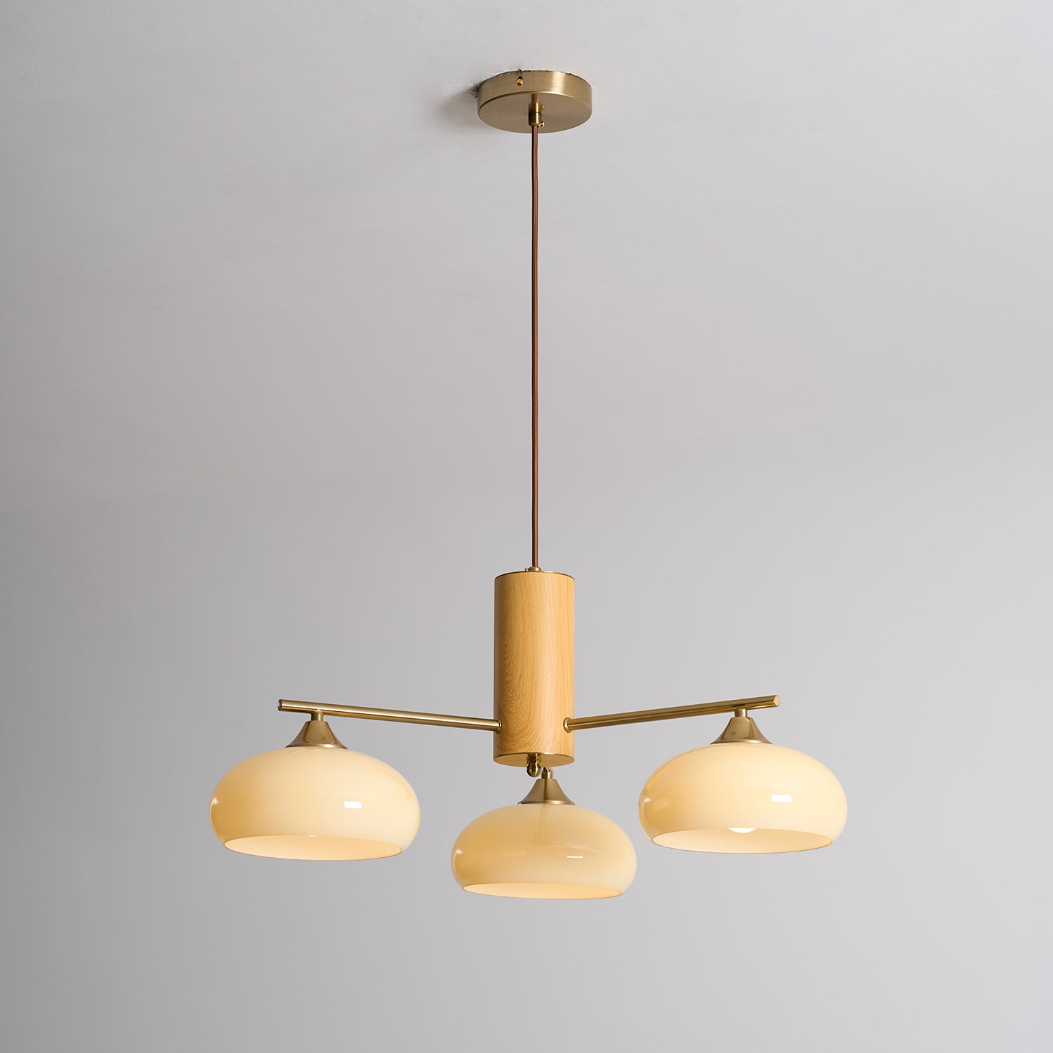Elliptical Persimmon Chandelier, view 49