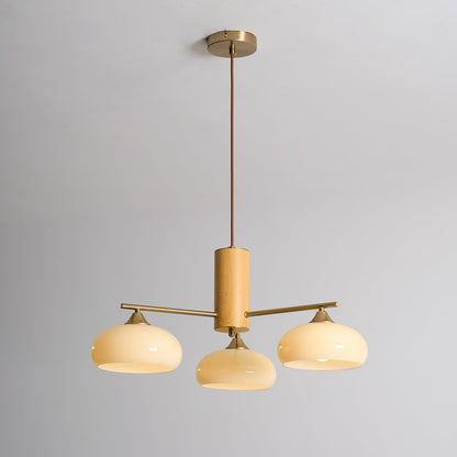 Elliptical Persimmon Chandelier, view 49