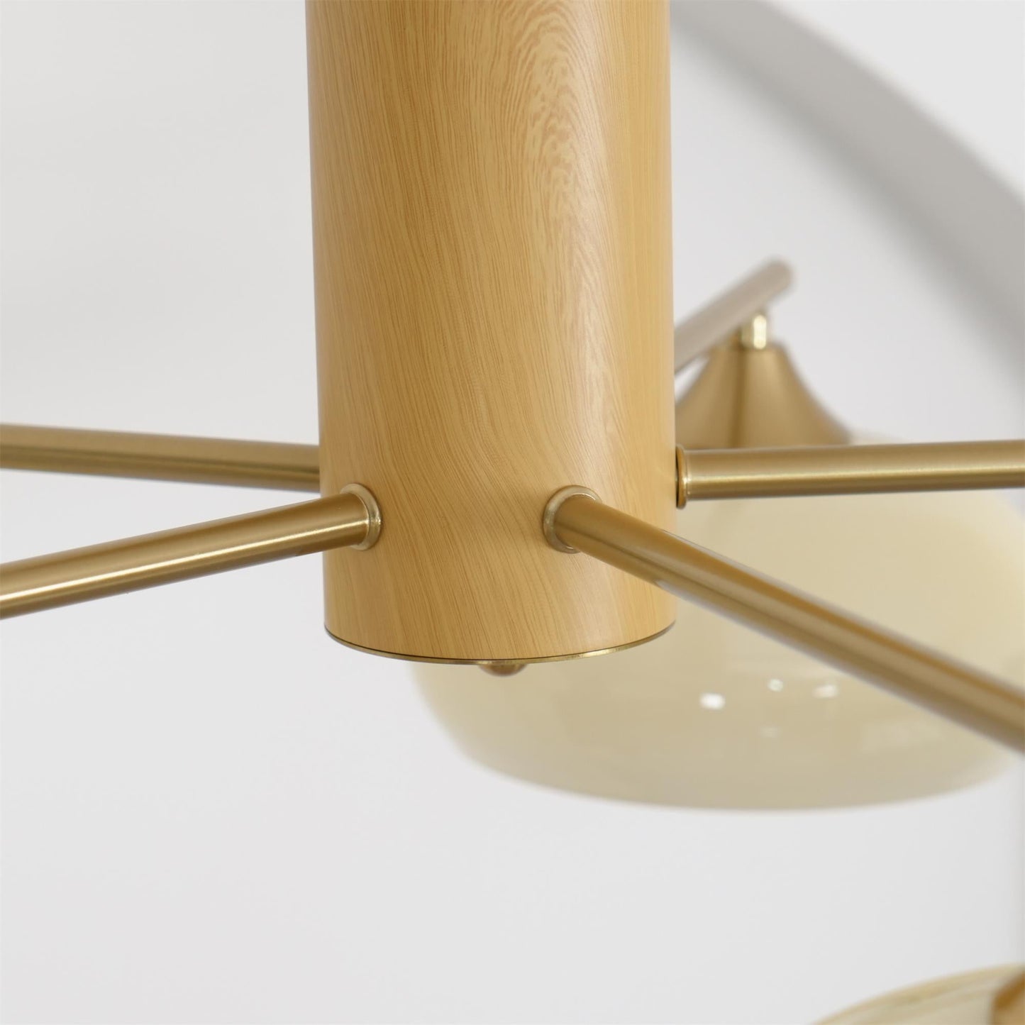 Elliptical Persimmon Chandelier, view 44