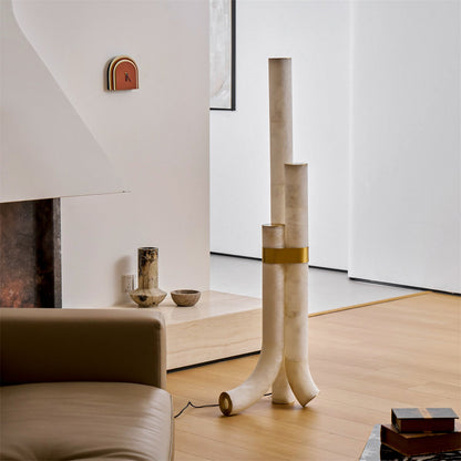 Fantasy Alabaster Floor Lamp, view 20