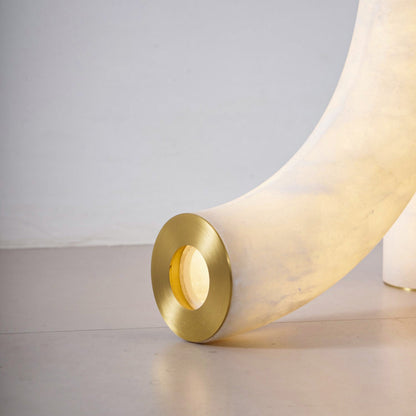 Fantasy Alabaster Floor Lamp, view 33